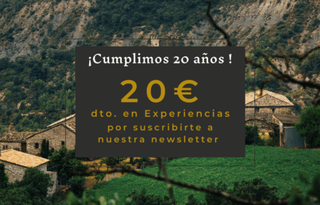 ¡20€ de Descuento en Experiencias por suscribirte!